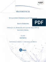 U2.El Problema de Cauchy para EDP de - Segundo Orden