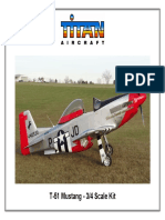 T-51 Mustang 3/4 Scale Kit