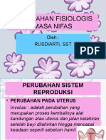 Perubahan Fisiologis Masa Nifas