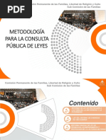 METODOLOGÍA DE LA CONSULTA PÚBLICA DE LEYES v8