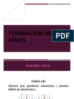 Formacion de Iones