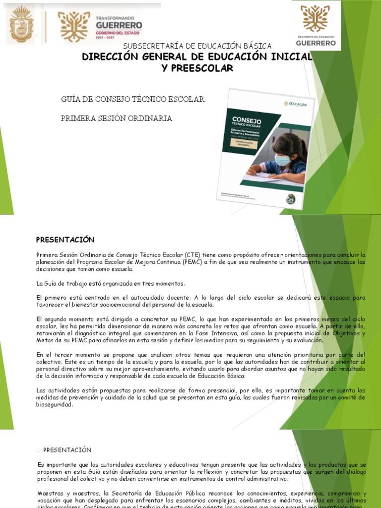 Cte 1 Octubre 21 | PDF | Educación de la primera infancia | Evaluación