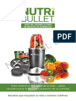 Guía Del Usuario & Libro de Recetas de Nutribullet