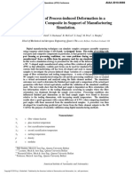 2010, P. Han, Prediction of Process-Induced Deformation in A Thermoplastic Composite in Support of Manufacturing Simulation