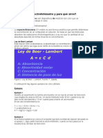 Qué Es Un Espectrofotómetro y para Qué Sirve