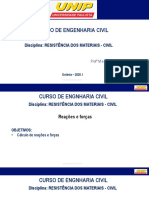 Curso Engenharia Civil Resistência Materiais