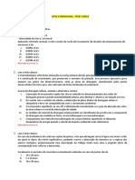 Lista 4 - Exercícios Hidrologia