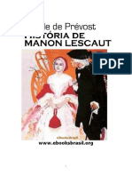 PRÉVOST, Abade De. História de Manon Lescaut