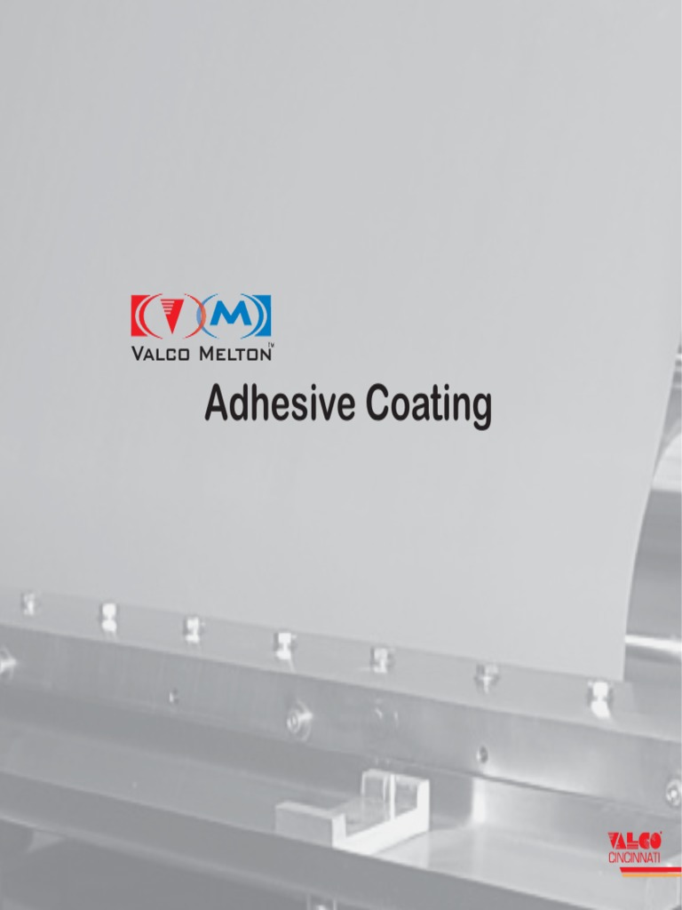 Adhesive Coating Catalogue PDF Adhesive Coating