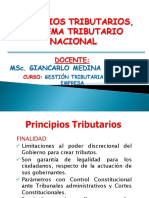 Principios Tributarios, Sistema Tributario Nacional
