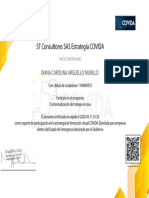 Certificado Capacitacion