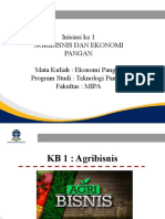 Agribisnis Dan Ekonomi Pangan - Inisiasi 1.2