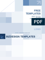 Blue Squares and Aroww PowerPoint Templates Design