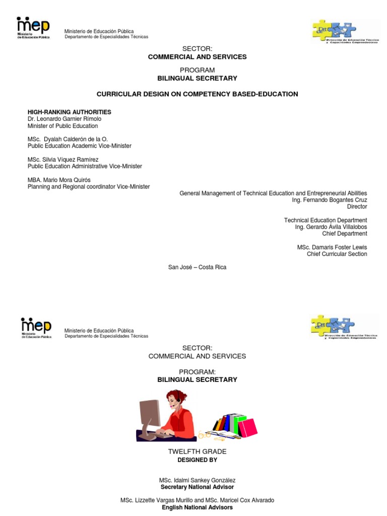 Bilingual Secretary 12 | PDF | Competence (Human Resources) | Evaluation