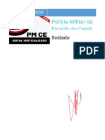 Edital Verticalizado PM CE Soldado