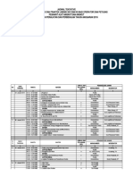 Jadwal Tentative.