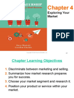 Chapter 4 - Exploring Your Market