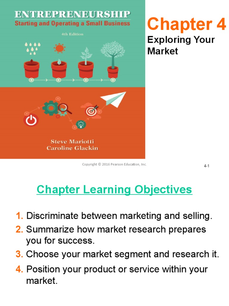 Chapter 4 - Exploring Your Market | PDF | Marketing | Market Segmentation