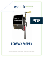 PSSI Doorway Foamer Manual