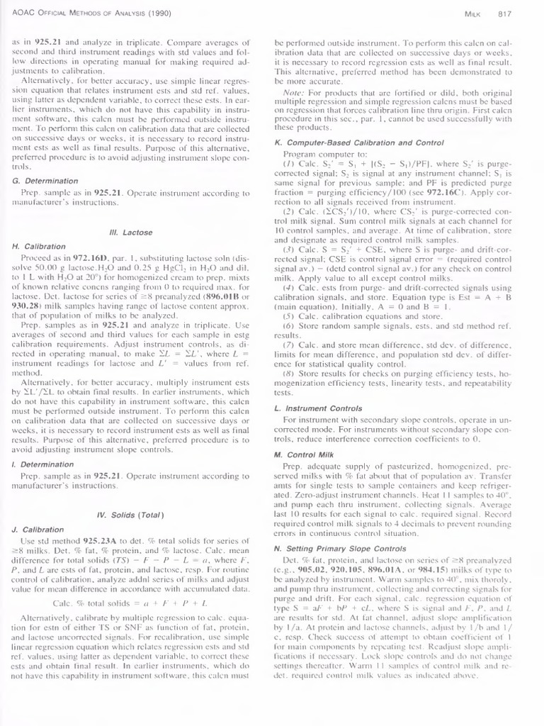 AOAC International visual data 7