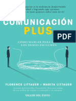 Comunicación Plus Cómo Hablar para Que Los Demás Escuchen (Spanish Edition) by Florence Littauer Marita Littauer (Littauer, Florence)