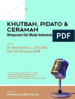 Panduan Khutbah Ceramah Sekolah Dai HDMI