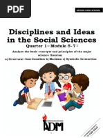 Disciplines and Ideas in The Social Sciences: Quarter 1 - 7