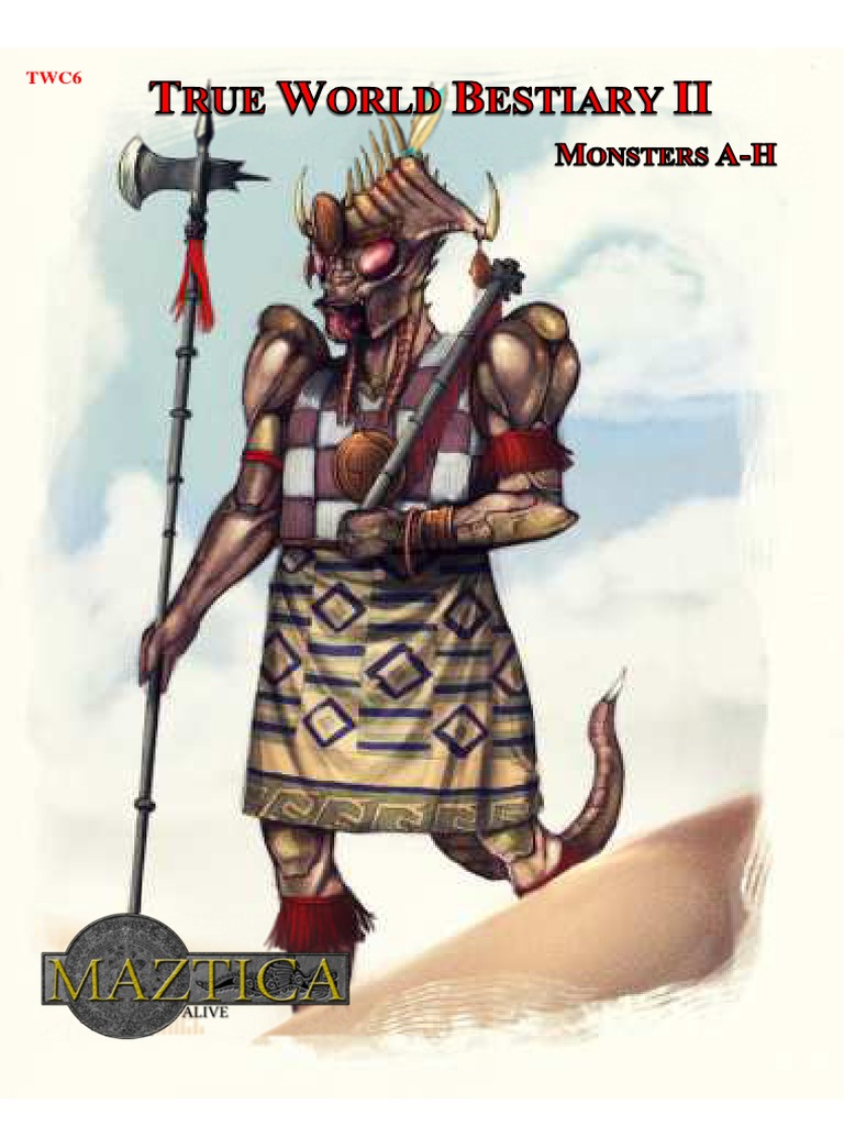 TWC6 True World Bestiary II Monsters A H | PDF | Wizards Of The Coast ...