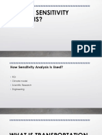 What Is Sensitivity Analysis?