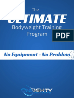 Ultimate Bodyweight Training Program W Speed and Agility