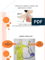 Perawatan Akses Vaskuler Double Lumen MB Rini RSDM