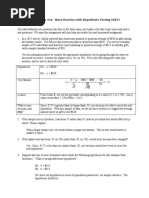 Lab Activity #12: More Practice With Hypothesis Testing (KEY)