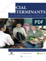 Social Dererminants of Gender Inequality in Vietnam