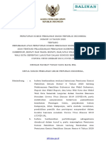 2 PKPU 10 THN 2020 Perubahan Ke 1 Ttg Pelaksanaan PILKADA Dalam Covid