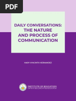 Grade 11 - 12 The Nature and Process of Communication