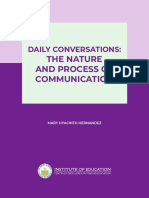 Grade 11 - 12 The Nature and Process of Communication