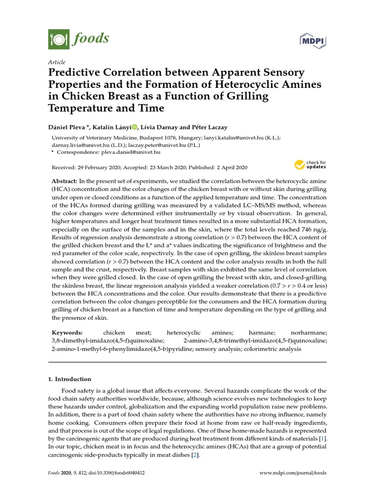 Foods 09 00412 PDF Mass Spectrometry Liquid ChromatographyMass Spectrometry