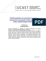 EUCAST Detection of Resistance Mechanisms v1.0 20131211