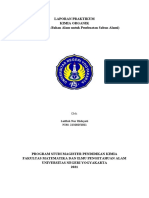 Laporan Praktikum 3 Organik - Lutfiah Nur Hidayati