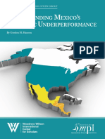 U M ' E U: Nderstanding Exico S Conomic Nderperformance