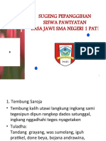 Materi Basa Tuwin Sastra Jawi