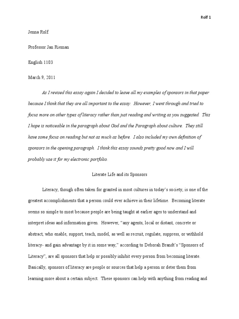 Brandt sponsors of literacy citation picture