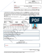 Final Year Project: Registration Form