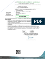 Certificate - Citicoline Sodium - Dus, 1 Blister at 5 Ampul at 4 ML - Ed. 30 Apr 2024