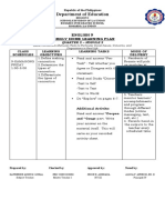 Department of Education: English 9 Weekly Home Learning Plan