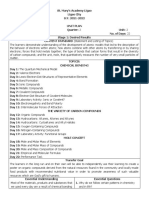 SCIENCE 9 UNIT PLAN Quarter 2