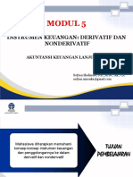 Modul 5 Instrumen Keuangan - Derivatif Dan Nonderivatif