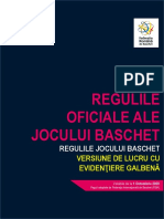 03-Regulamentul Oficial Al Jocului de Baschet