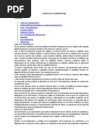 Acerca de La Temperatura