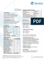 Serkyd S63W95: Technical Data Sheet